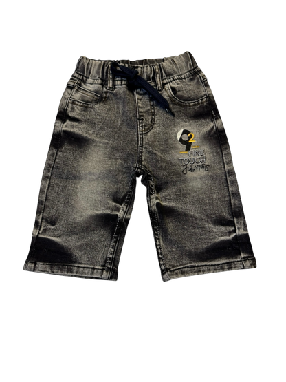 Fade Denim Shorts For Kids