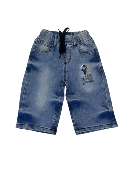 Fade Denim Shorts For Kids