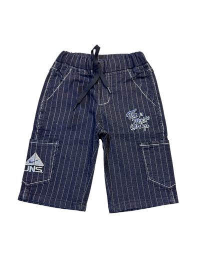 Stripe Pattern Shorts For Kids