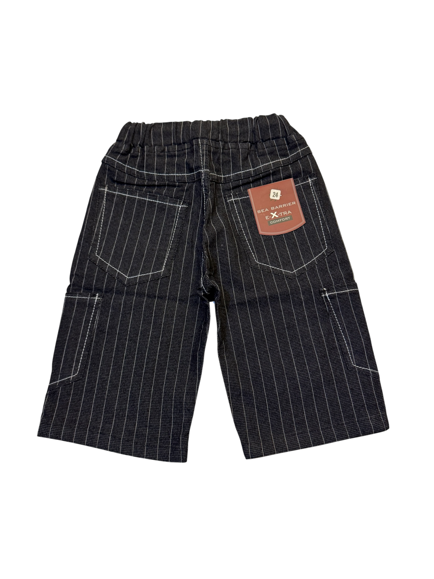 Stripe Pattern Shorts For Kids